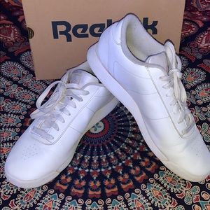 White Reebok Classics